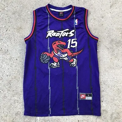 Nike Team Vince Carter Toronto Raptors NBA Jersey #15 Size Large 50 • $39.99