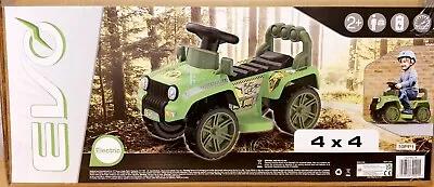 £44.99 • Buy EVO Electric 4x4 Kids Ride On Outdoor Toy 6v Green 2 Years +