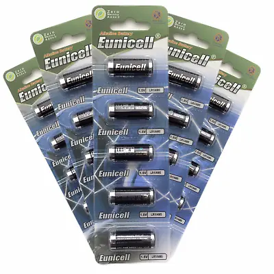 LR1 Batteries MN9100 E90 KN AM5 Batteries 1.5v Type N Alkaline Eunicell UK • £3.99