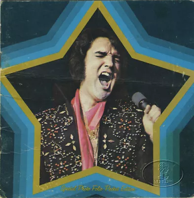 ELVIS PRESLEY 1974 TOUR CONCERT PROGRAM Tour Book BLUE Mini • $49.99