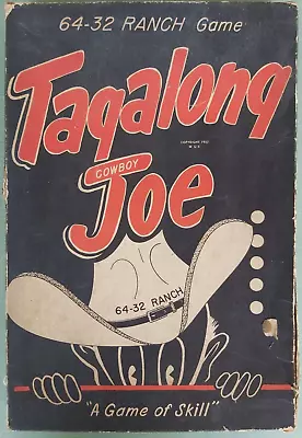 Tagalong  Cowboy  Joe 1952 A 64-32 Ranch Game • $14.97