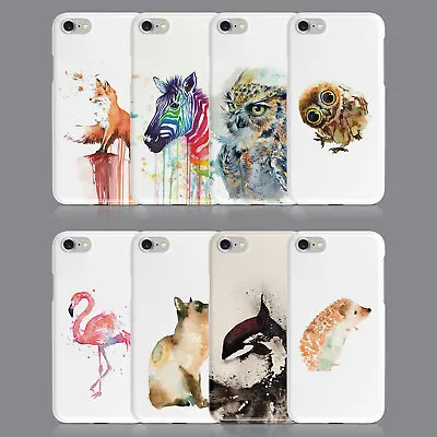 £6.89 • Buy Animal Fox Cat Bird Owl Zebra Phone Case For Iphone 7 8 Xs Xr Samsung S8 S9 Plus