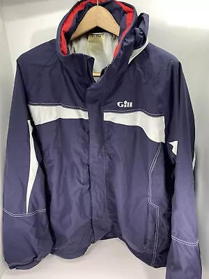 $62.95 • Buy GILL IN3 INSHORE LITE JACKET Mens Size 2XL XXL Hood Taped Seams Waterproof