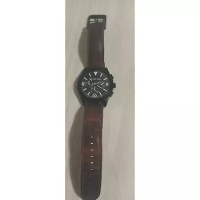 Michael Kors Leather Gareth Mk8450 Mens Watch • $39.99