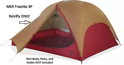 Rainfly ONLY - MSR Freelite 3P 3-Person Ultralight Backpacking Tent • $150