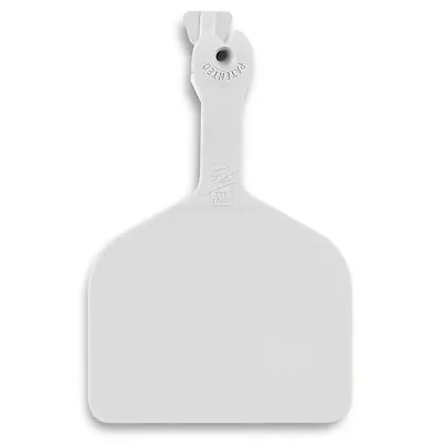 Z-Tag Feedlot One Piece Cattle/Cow Blank Ear Tag - White 50 Count • $20.70