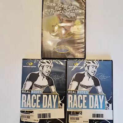 Carmichael Training Systems And  Vision Quest Coaching Race Day DVDs • $0.99