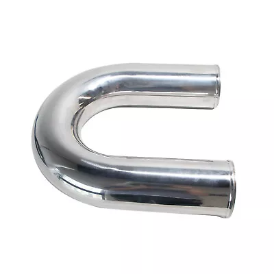 Polished Aluminum 180-Degree Intercooler Tubing Pipe Piping Tube • $57.94