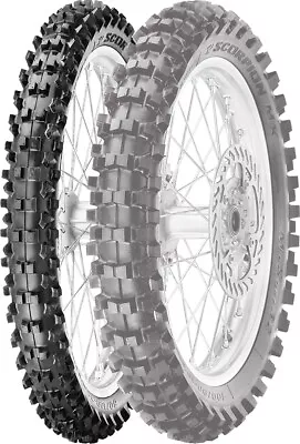 Pirelli 80/100-21 51M MST Scorpion MX Mid Soft MXMS 32 Front Dirt Bike Tire  • $89