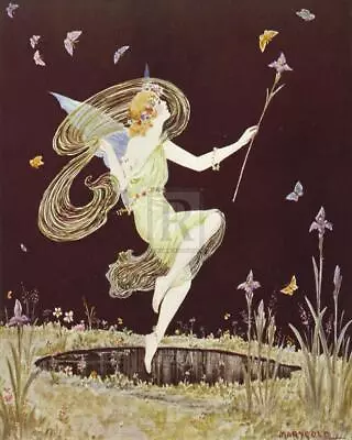 Marygold Fairy Girl Giclee 16x20 • $37.99