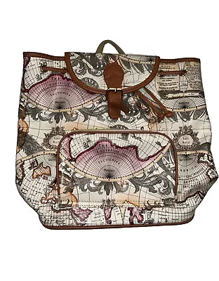 Lucy World Atlas Backpack Purse  • $10.50