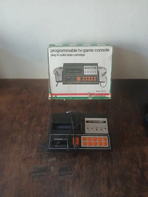 Console Rétro Hanimex HMG 7900 + Jeu Gobeur (clone Pac-Man) - Vintage