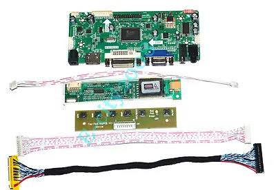 (HDMI+DVI+VGA+Audio) LCD Controller Board Driver Kit For 1024X768 LTN150XB-L03 • $29.99