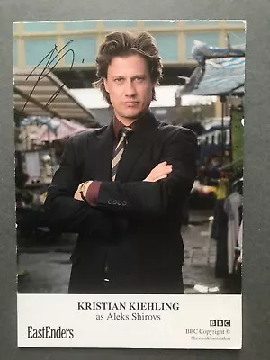 Kristian Kiehling Autograph Signed Photograph / Aleks Shirovs EastEnders TV Star • £6