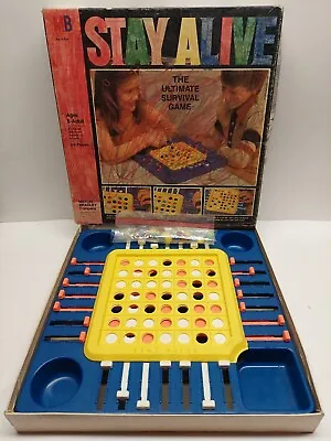 $21.95 • Buy Vintage 1978 Milton Bradley Stay Alive Survival Game #4105 COMPLETE 2-4 Player