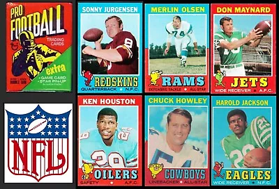 1971 NFL Topps Single Cards • $2.40