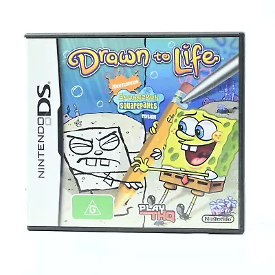 Drawn To Life: SpongeBob SquarePants - Nintendo DS Game - PAL - FREE POST! • $12.99