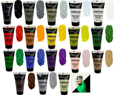 Mehron Makeup Fantasy F-X Face Paint Color Cream Face Body Paint 1.oz Halloween. • $7.95