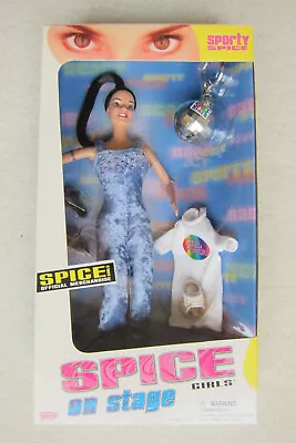 Vintage 1998 Spice Girls On Stage Sporty Spice Mel C Melanie Doll NEW Sealed Box • $24.95