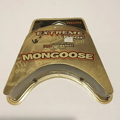Vintage Mongoose Extreme Gear ABS HELMET SHELL New In Box Youth Size 2003 BMX  • $19.99