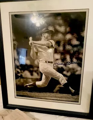  Autographed Mickey Mantle Limited Edition Photo Beautifully Framed #434/536 • $1999