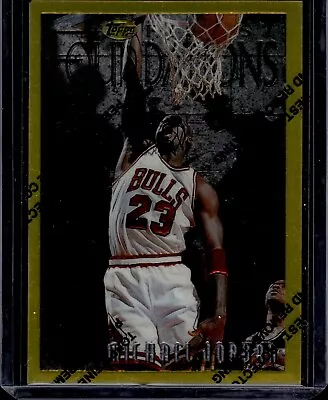 1996-97 Finest Basketball Michael Jordan #291 Foundations Gold Rare W/Coating • $224.99