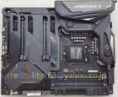Motherboard With Asus Intel Z370 Compatible Lga1151 Rog Maximus X Formula Atx • $1125.32