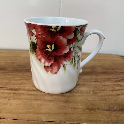 Sorelle Fine Porcelain Tea/Coffee 10 Oz Cup Floral. Excell Vtg • $12.99