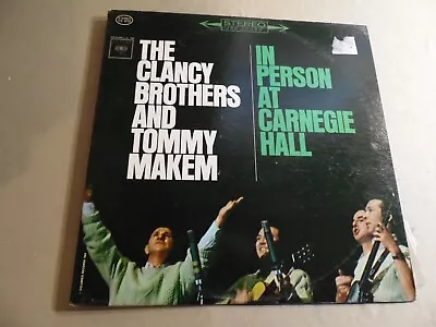 The Clancey Brothers And Tommy Makem In Person At Carnegie Hall / Record LP • $8.99