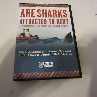 MythBusters Are Sharks Attracted To Red Jaws Special Week (DVD ) Discovery Ch • $21.55