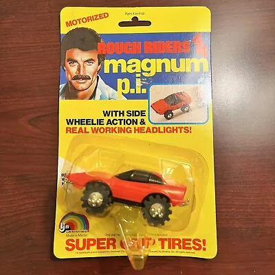 Magnum PI Ferrari 4x4 Rough Riders MOC MOSC SEALED LJN Stomper 1981 Rare! • $399.99