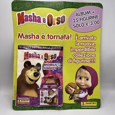 Masha And Bear Magic Moment Album Blank +25 Figurines • $5.73