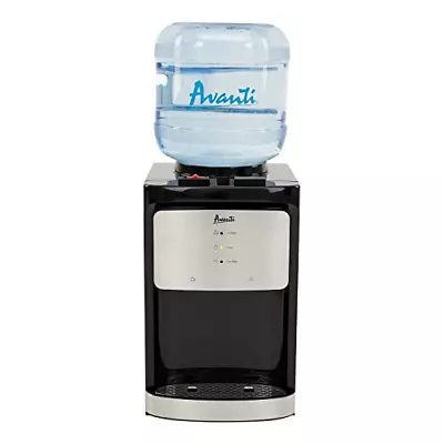 Avanti WDT40Q3SIS Countertop Dispenser Water Cooler 5-Gallon Black • $56.50