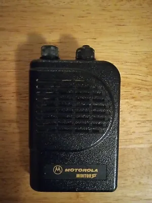 VHF SV Motorola Minitor III Pager With Charger NO Adapter Case Broken Read Desc. • $20