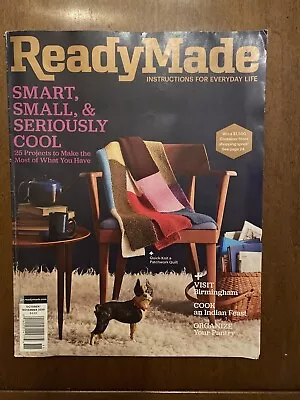 ReadyMade Magazine October/November 2010 Issue #49 • $10