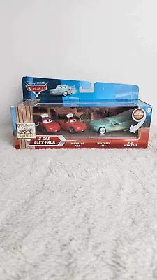 Disney Pixar Cars Movie Waitress Mia Tia Flo W/Tray Radiator Springs Gift Pack • $24.64