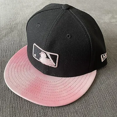 MLB Umpire 2019 MOTHERS DAY Fitted Hat New Era Sz  6 7/8 Pink Collectors Rare NW • $41.99