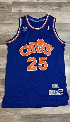 Adidas NBA Cleveland Cavs Mark Price Jersey Retro Hardwood Size M +2 Length • $140