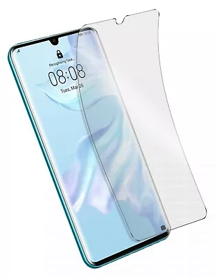 For HUAWEI P30 PRO HYDROGEL SCREEN PROTECTOR FULL COVER SOFT GEL FILM DISPLAY • £4.49