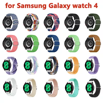 Solo Loop Band Adjustable Replacement Strap For Samsung Galaxy Watch 4 40mm 44mm • $12.64