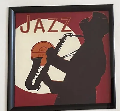 Cool Jazz Soul Framed Art Print Size 13  X 13  (A Marco Fabiano Print) • $15