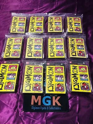 ALL 12/12 Colours Digimon USA Version 1 Tamagotchi 1997 V-Pet V1 BOXED Ver.1 Box • $10000