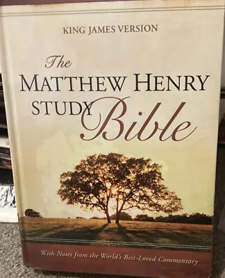 The Matthew Henry Study Bible Kjv • $45