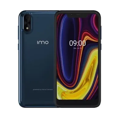 NEW IMO Q4 Pro 4G 5.5'' Smartphone 16GB Sim-Free Unlocked 2021 - Midnight Blue • £47.99