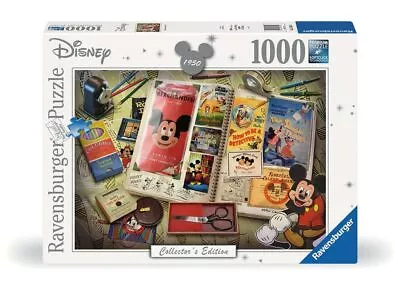 Ravensburger Puzzle 17584 - 1950 Mickey Anniversary - 1000 Teile Disney Puzzle F • $50.12