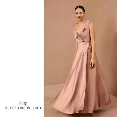 NEW BHLDN Sachin & Babi Tansy Maxi Dress 0 Pink $225 • £144.63