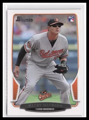 2013 Bowman Baseball Manny Machado RC #215 Baltimore Orioles Rookie • $1.78