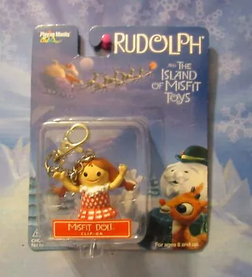 Rudolph The Red Nosed Reindeer Misfit Doll Limited Edition Key Chain • $12.95