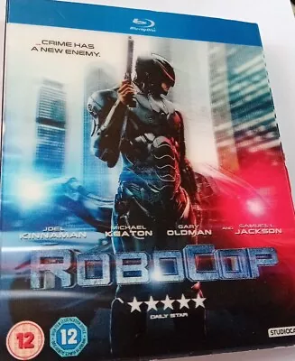 Robocop (Blu-ray 2014) Joel Kinnaman Samuel L Jackson NEW With 3d Slipcover  • £4.49