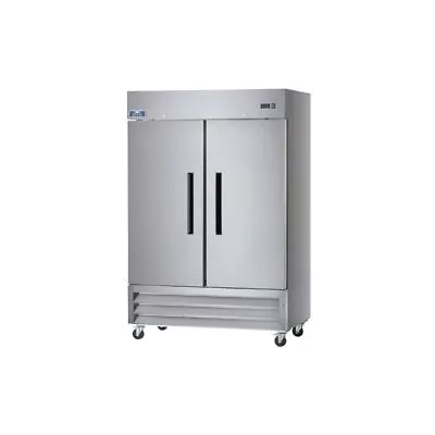 49 Cf Arctic Air AF49 2 Solid Door Reach In Freezer Stainless Steel Commercial • $3755